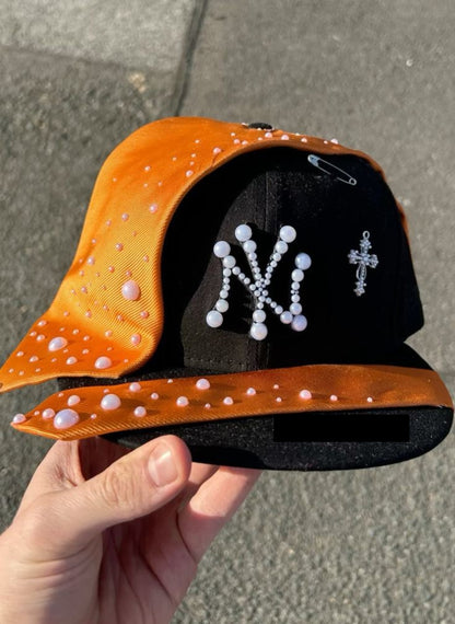NY FIT X TIE WITH PEARLS