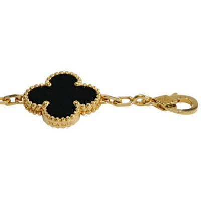 CLOVER STAINLESS STELL BRACELET