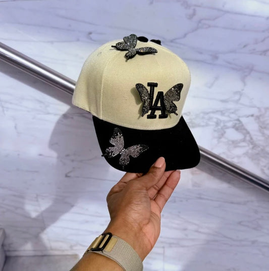 Crème & Black LA Butterfly