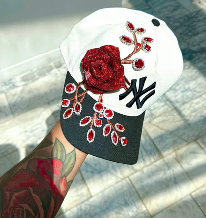Red Rose NY Rhinestone