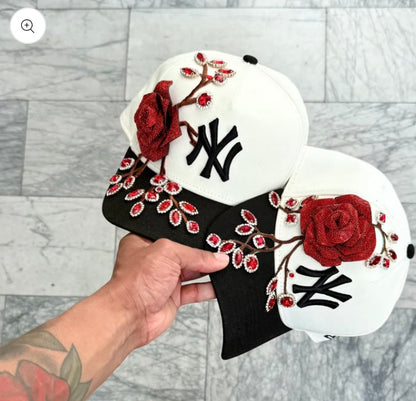 Red Rose NY Rhinestone