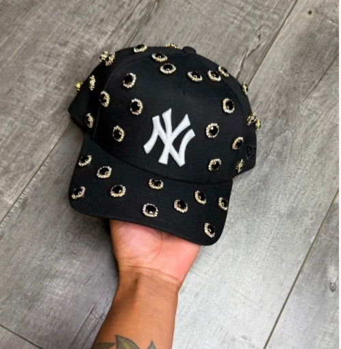 Black NY Rhinestone