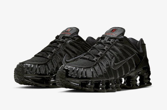 SHOX TL "BLACK MAX ORANGE" SNEAKERS